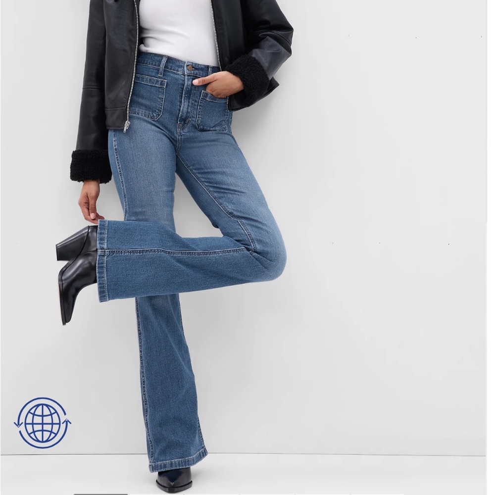 Gap High-Rise ‘70’s Flare Jeans